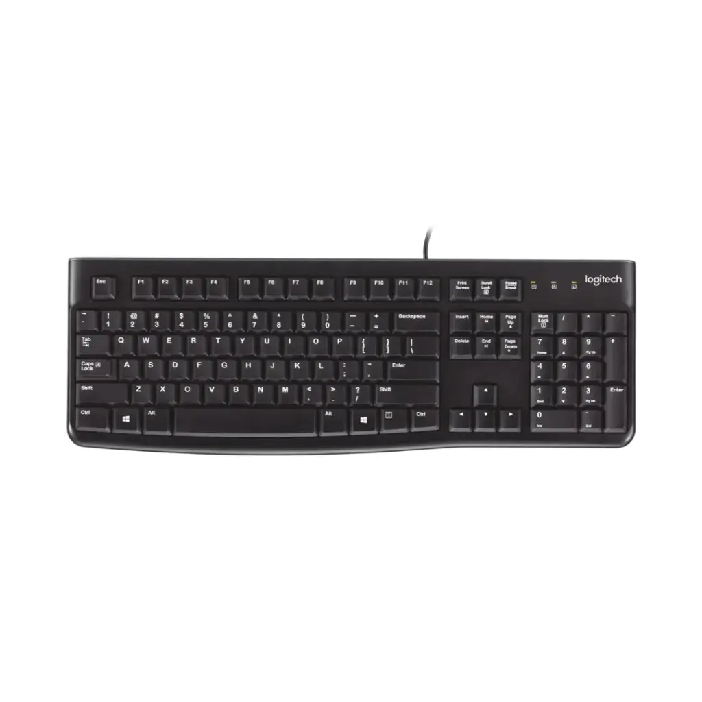 Teclado con cable K120 Logitech en Español