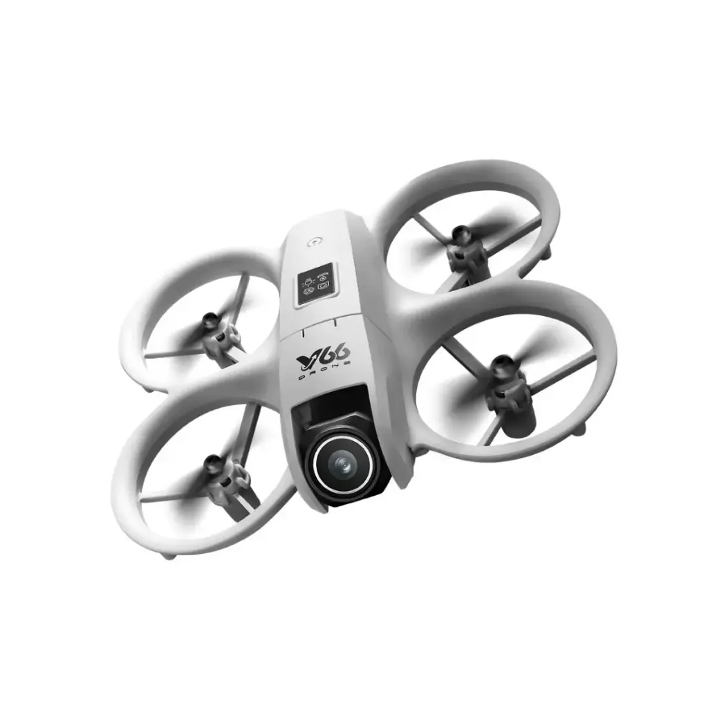 Drone V66 Mini con Doble Cámara 480P y Evitación de Obstáculos 360°
