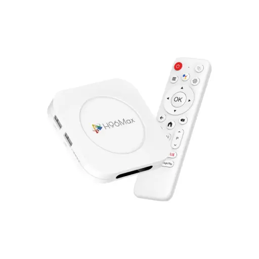 [H96MAM12GB-16GB] H96 Max M1 Plus Android TV Box 2GB/16GB - Android 14, 8K, WiFi 6, Bluetooth 5.4